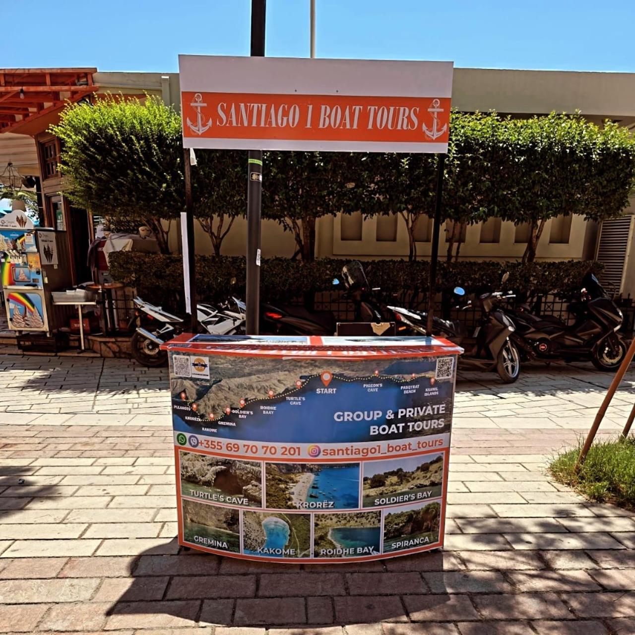Villa e Olsi Kacupaj Sarandë Esterno foto